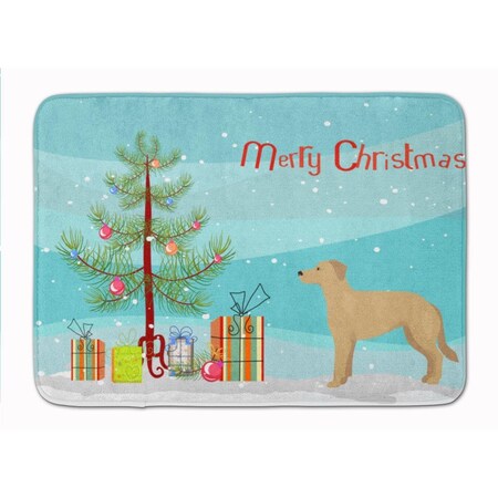 Carolines Treasures German Sheprador No.1 Christmas Tree Machine Washable Memory Foam Mat CK3834RUG